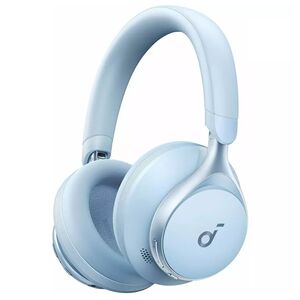 Casti Wireless Over-Ear Anker Soundcore Space One, Adaptive Active Noise Cancelling, LDAC Hi-Res, Bluetooth 5.3 - blue