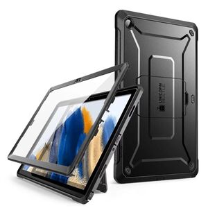 Pachet 360: Husa cu folie integrata pentru Samsung Galaxy Tab A9 Plus Supcase Unicorn Beetle Pro, negru