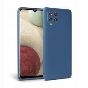 Husa Icon pentru Samsung Galaxy A12 - Albastru