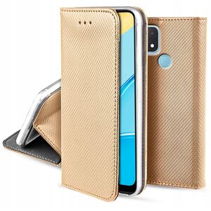Husa Oppo A15, A15s Magnet, gold