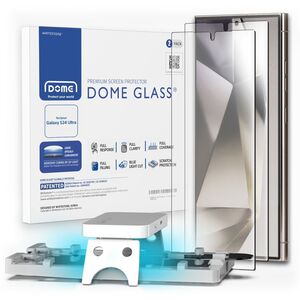Set 2 x Folie Sticla Securizata WHITESTONE DOME GLASS 2-PACK pentru Samsung GALAXY S24 ULTRA, CLEAR