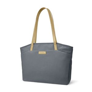 Geanta laptop tote bag (t23l1b1) - water-resistant, large capacity, 16″ - grayish blue