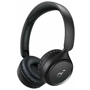 Casti Wireless On-Ear Anker Soundcore H30i, Design Pliabil, Pure Bass, Bluetooth 5.3, negru