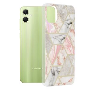 Husa Samsung Galaxy A05 Techsuit Marble, Pink Hex