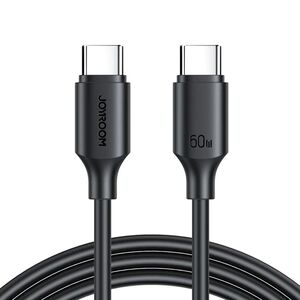 Cablu tip C Fast Charging JoyRoom, 60W, 0.25m, negru, S-CC060A9