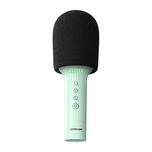 Microfon portabil wireless karaoke JoyRoom, 1200 mAh, verde, JR-MC5