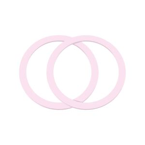 [Pachet 2x] Adaptor incarcare wireless JoyRoom, roz, JR-Mag-M3