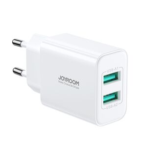 Incarcator telefon universal USB JoyRoom, 2.1A, alb, JR-TCN04