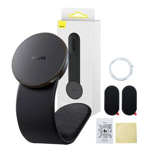 Suport telefon auto flebibil, cu magnet Baseus C02, SUCC000201