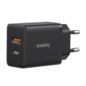 Incarcator priza Baseus - wall charger (p10111404113-00) - usb, type-c, fast charge 30w - cluster black