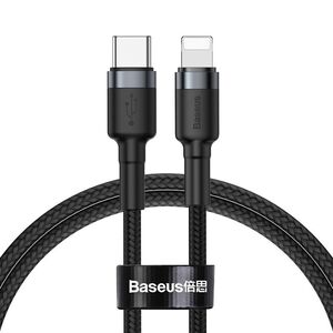Cablu date Type-C, Lightning Baseus, 18W, 1m, CATLKLF-G1