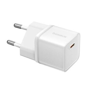 Incarcator priza Baseus - wall charger (p10162503213-00) - gan5s, type-c, 20w - alb