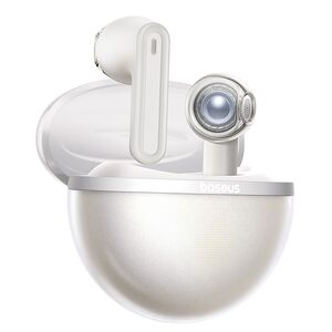 Casti wireless Earbuds half-in-ear TWS Baseus Bowie E5, alb