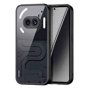 Husa Nothing Phone (2a), negru - transparent