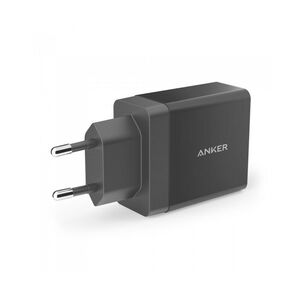 Incarcator de retea Anker PowerPort 24W 2 porturi USB PowerIQ Negru