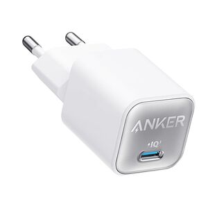 Incarcator priza GaN Type-C, 30W Anker 511, Nano 3, alb
