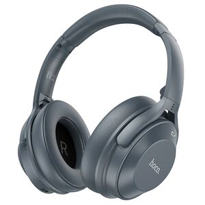Casti on-ear Bluetooth ANC Hoco W37, multipoint, albastru