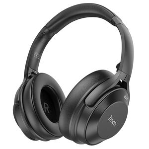 Casti on-ear Bluetooth ANC Hoco W37, multipoint, negru