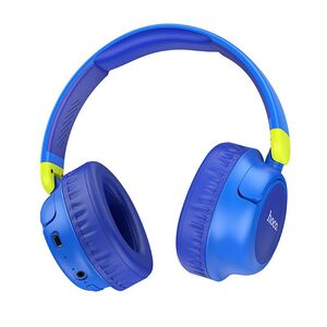 Casti wireless on-ear Jack 3.5mm, card TF Hoco W43, albastru