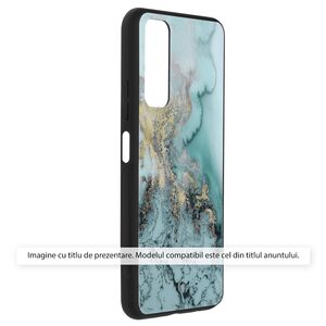 Husa OnePlus 12R Techsuit Glaze, Blue Ocean