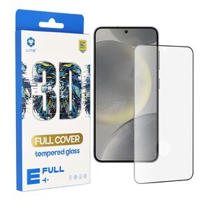 Folie sticla Samsung Galaxy S24 Lito 3D Full Cover, negru