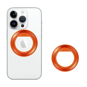 Suport inel telefon iRing MagSafe Techsuit MPR2, portocaliu