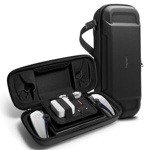 Husa Sony Playstation Portal Spigen Rugged Armor Pro, negru