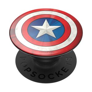 Popsockets original, suport cu functii multiple, Captain America Shield