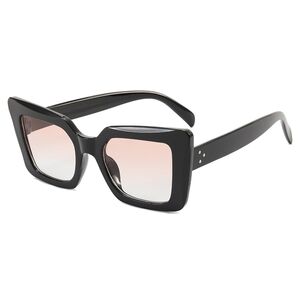 Ochelari patrati si mari pentru femei Techsuit, roz, 5277