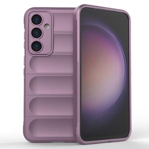 Husa pentru Samsung Galaxy S23 FE Liquid Silicone, Microfibre Lining, Non-Slip Airbag Design - purple