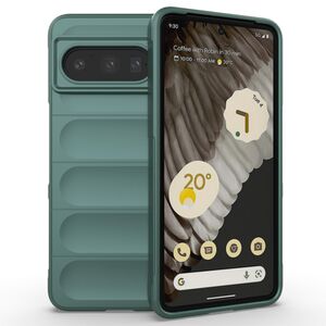 Husa pentru  Google Pixel 8 Pro Liquid Silicone, Microfibre Lining, Non-Slip Airbag Design, verde