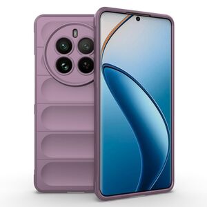 Husa pentru  Realme 12 Pro, Realme 12 Pro+ Liquid Silicone, Microfibre Lining, Non-Slip Airbag Design, mov
