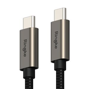 Cablu de date Fast Charging Type-C, 60W, 1m Ringke, negru