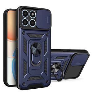 Husa pentru Honor 70 Lite, Honor X6, Honor X8 5G cu inel Armor Kickstand cu protectie camera - blue