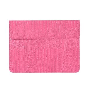 Husa pentru laptop 13 - 14 inch MacBook, Microsoft, Dell, HP, Lenovo, eleganta si subtire, protectie sporita, fucsia