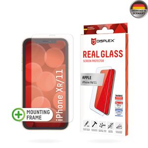 Folie sticla premium iPhone 11 Displex Real Glass 2D, transparenta