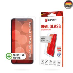 Folie sticla premium iPhone 11 Pro Max Displex Real Glass 2D, transparenta
