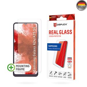 Folie sticla premium Samsung Galaxy A25 Displex Real Glass 2D, transparenta