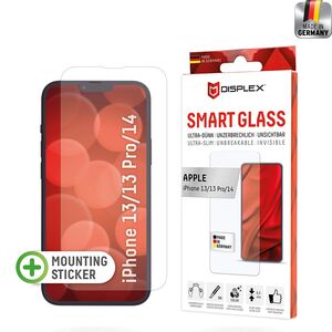 Folie premium iPhone 13 / 13 Pro / iPhone 14 Displex Smart Glass 9H, transparenta