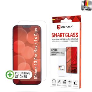 Folie premium iPhone 13 Pro Max / iPhone 14 Plus Displex Smart Glass 9H, transparenta