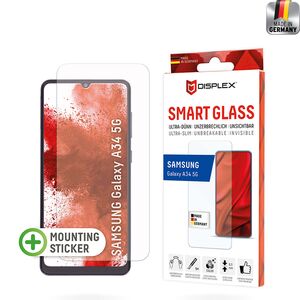 Folie premium Samsung Galaxy A34 5G Displex Smart Glass 9H, transparenta
