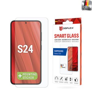 Folie premium Samsung Galaxy S24 Displex Smart Glass 9H, transparenta