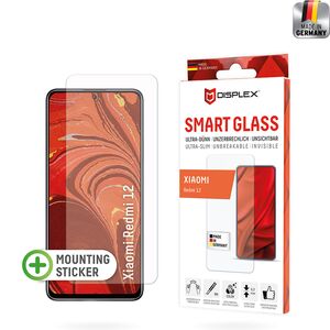 Folie premium Xiaomi Redmi 12 4G / 5G Displex Smart Glass duritate 9H, transparenta