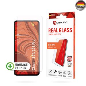Folie sticla premium Xiaomi 13T / 13T Pro Displex Real Glass 2D cu aplicator, transparenta