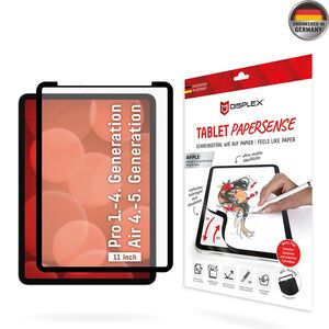 Folie mata premium iPad Air 5, Air 4 10.9, iPad Pro 11 Displex Tablet PaperSense, negru