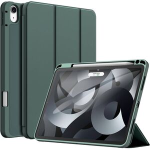 Husa pentru Apple iPad Air 11 2024 / 2025​ M2, M3 cu functie wake-up/sleep si compartiment pentru Apple Pen, tip stand, verde inchis