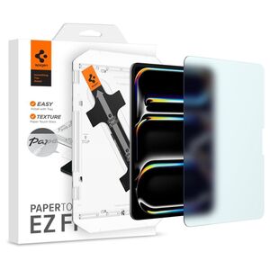 Folie iPad Pro 11 (2024) Spigen Paper Touch cu aplicator, mata