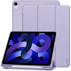 Husa pentru Apple iPad Air 11 2024 / 2025​ M2, M3 de tip stand cu slot pentru Apple Pencil functie sleep/wake-up, mov