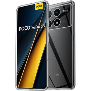 Husa pentru Xiaomi Poco X6 Pro Slim Anti-Shock 1.5mm, Transparent