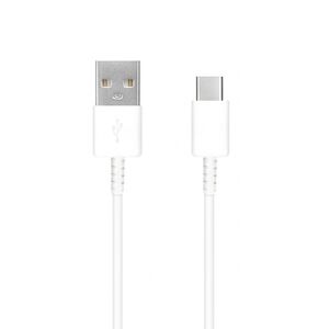 Cablu de date Samsung USB la Type-C, 3A, 1.5m, alb, EP-DG970BWE